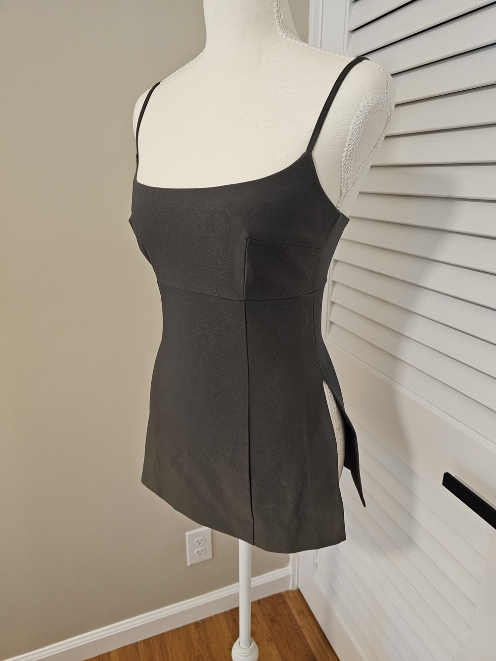 L.A.M.B. Square Neck Cami Tank Top